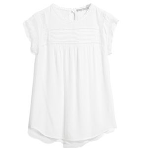 Brand new lace detail top